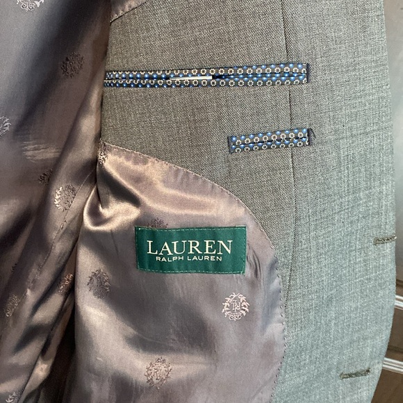 Grey Ralph Lauren 48 R suit - Picture 7 of 9